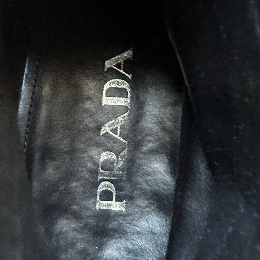 PRADA | Men’s Size 10 Black Leather Boots - Picture 7 of 8